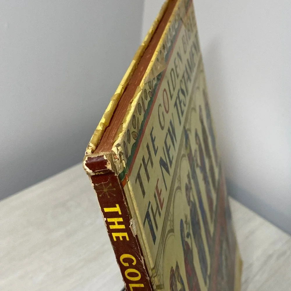 Giant Golden Book step back